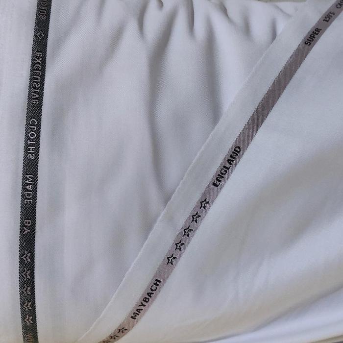 Gambar BAHAN KAIN WOOL CHASMERE PUTIH  / HITAM PREMIUM Katun - Puth, 0,25cm dari Indotextilebandung undefined Tokopedia