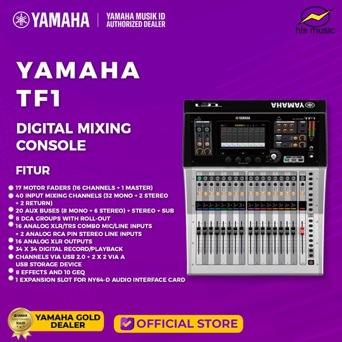 Promo Yamaha TF1 / TF 1 / TF1 Digital Mixing Console Garansi Resmi