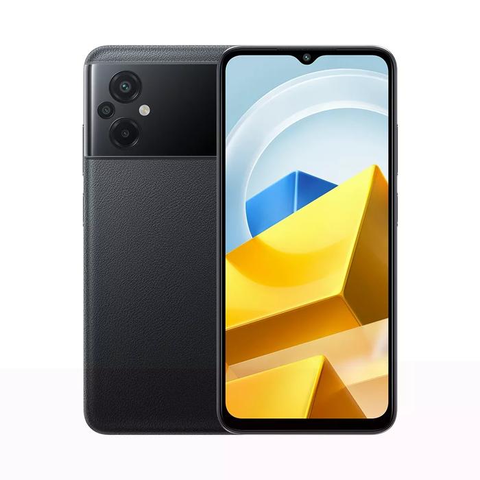 Gambar HP XIAOMI POCO M5 4/128 GB - M5 NFC RAM 4GB ROM 128GB GARANSI RESMI - Black dari Cahaya Store Cell undefined Tokopedia