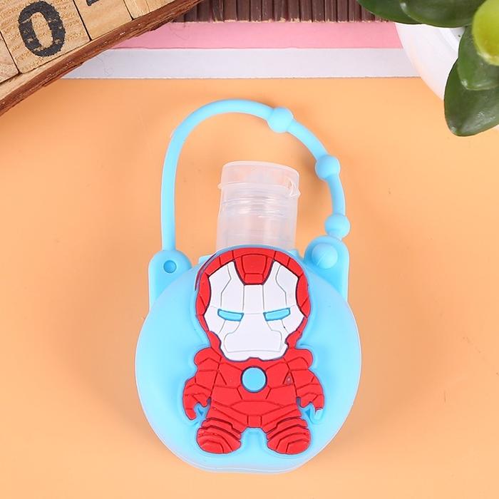 Gambar Botol Hand Sanitizer Holder Cartoon / Karakter Lucu Bulat Kosong/Isi A - Ironman, Botol Kosong dari Admy Jaya undefined Tokopedia