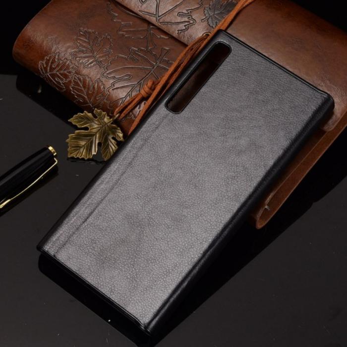 Gambar Leather Case Huawei Mate X / Mate XS Premium Hard Cover - Hitam dari Droid 29 undefined Tokopedia