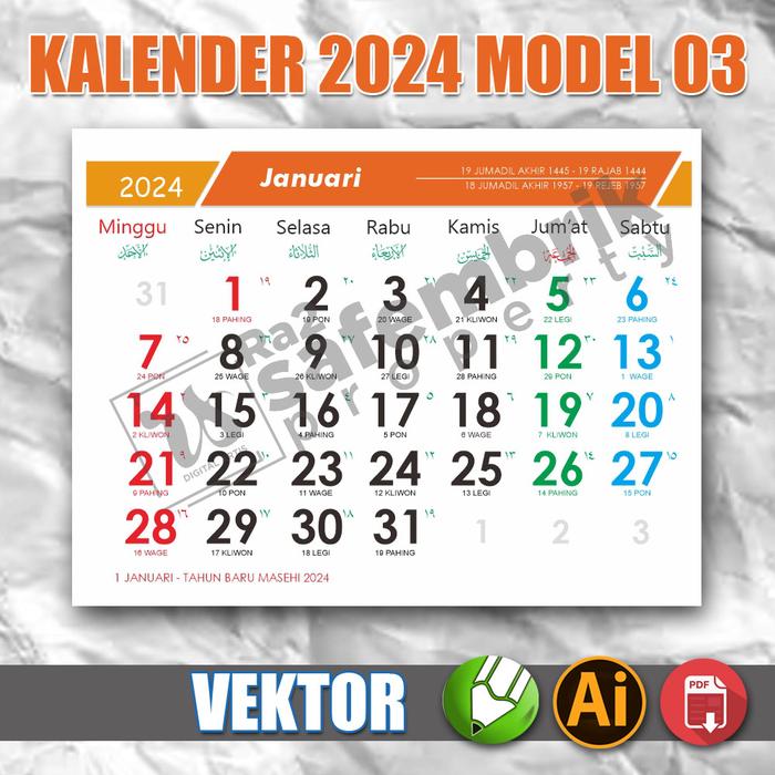 Kalender Februari 2024 Bersamaan Dengan Tanggal Merah Hari 46 Off