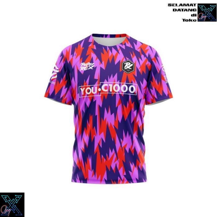 Gambar Jersey Paper Rex Gaming Esport Valorant Campions 2023 Nickname Number - Pendek 01, M dari Clamp X undefined Tokopedia