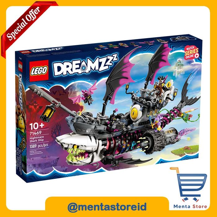 Gambar LEGO DREAMZzz 71469 Nightmare Shark Ship dari Menta Toys undefined Tokopedia
