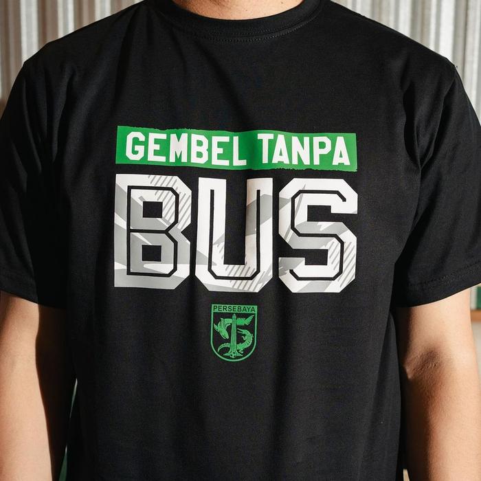 Gambar Kaos Persebaya Gembel Tanpa Bus - XXXL dari Mad Store Persebaya undefined Tokopedia
