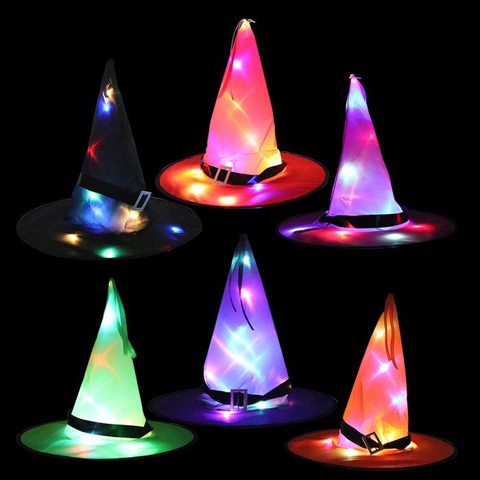 Gambar Topi Halloween Haloween Topi Lampu Flanel Nenek Sihir Witch Hat Murah - PAKAI LAMPU, HITAM dari MadisonShop undefined Tokopedia