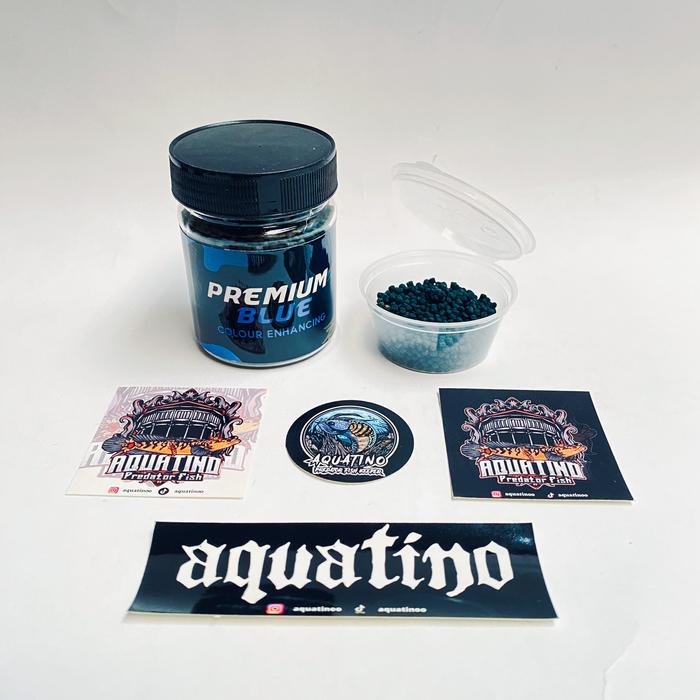 Gambar PELET PREMIUM BLUE NINJA CHANNA - 10 gram dari Aquatinoo undefined Tokopedia