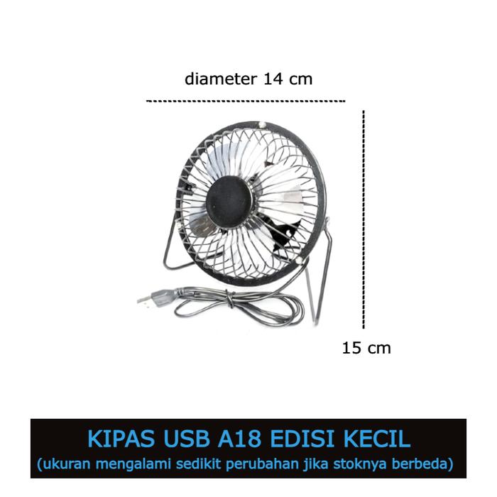 Gambar Kipas Angin USB Bahan Besi USB Mini Fan Merek Yazuho A18-Hitam - RANDO - mini a18, Merah Muda dari JAPAN MAO STORE undefined Tokopedia