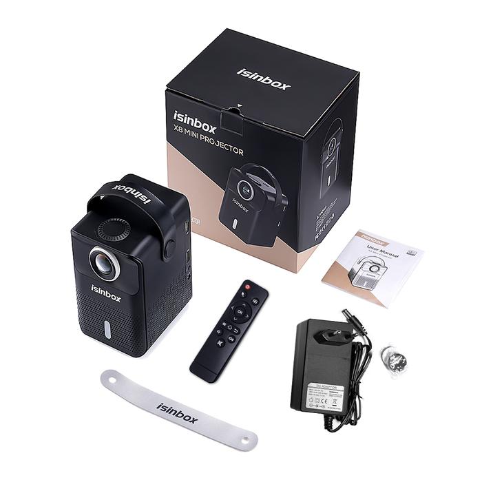 Gambar Proyektor Portabel Asli untuk Android WIFI Mini X8 LED Rumah Projector - X8, Tidak Perlu dari GEARELEC AUTO undefined Tokopedia