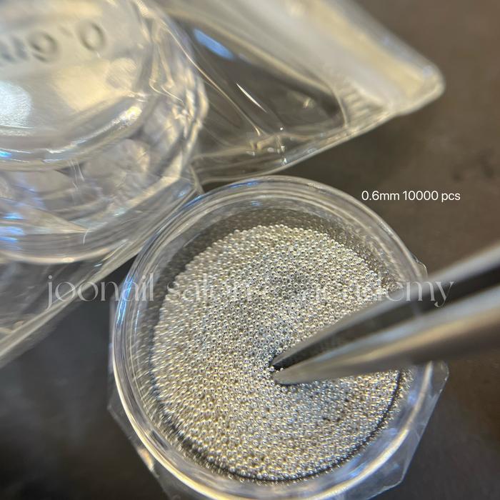 Gambar Silver beads - 0.6 dari joonail undefined Tokopedia