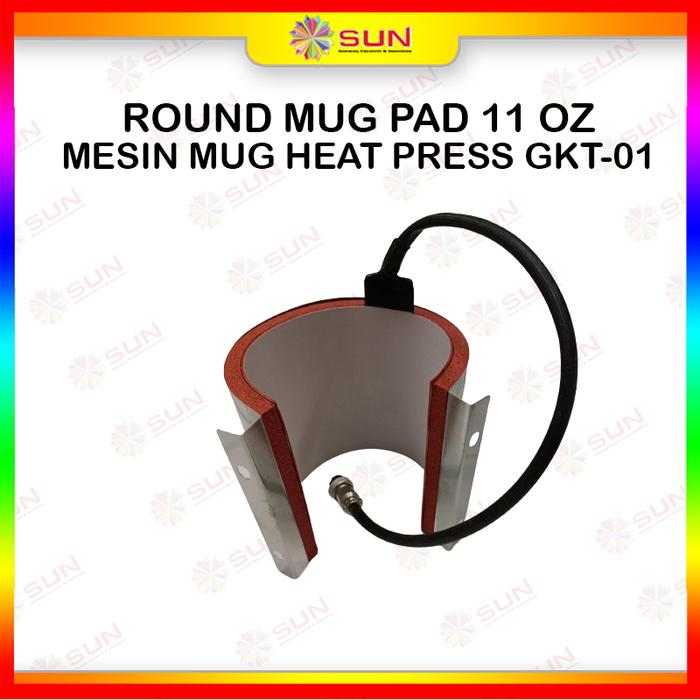Gambar Elemen Mesin Press Mug / Heating Pad Press Mug Celcius 11 OZ - mug pad gkt-01, Surabaya dari Sun Indonesia Kota Administrasi Jakarta Barat Tokopedia