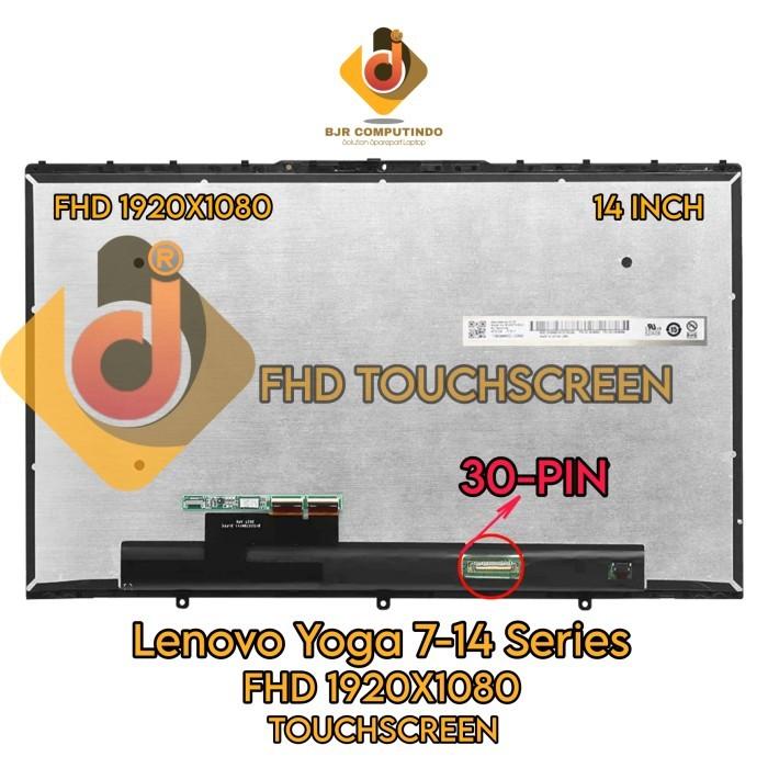 Écran Tactile LCD Complet Pour Lenovo Yoga 7 14ITL5 (82BH00Q2FR/Q3FR) - 14" Full HD 1920x1080 - Neuf Avec Garantie 6 Mois