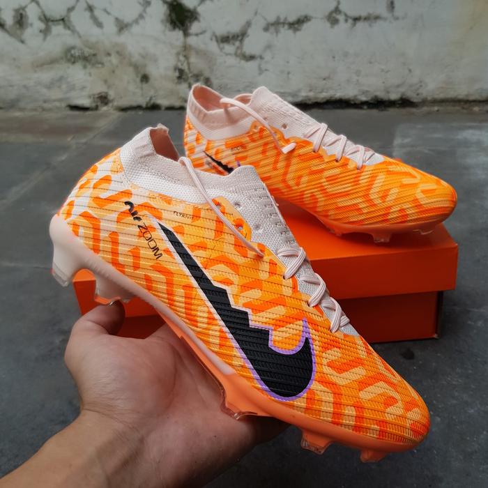 sepatu bola nike mercurial orange
