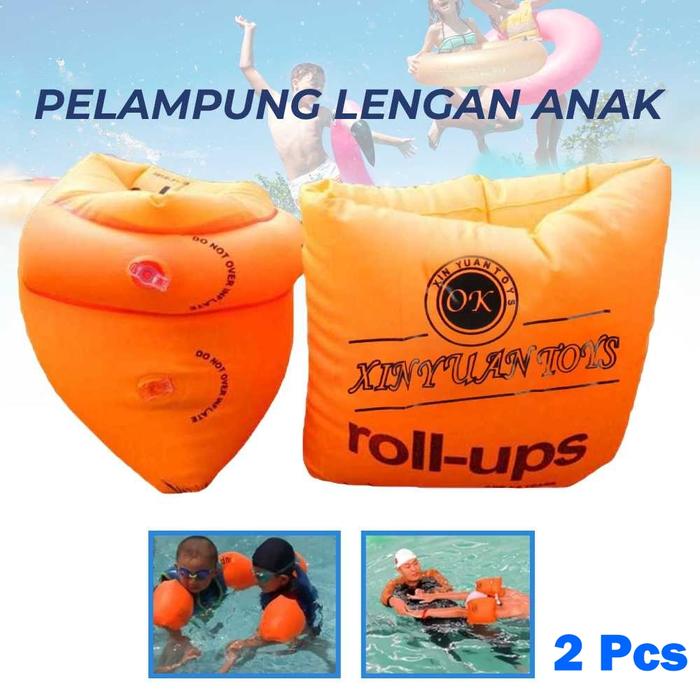 Gambar Pelampung Renang Anak Ban Swimming Ring Bulat Lengan Olahraga Air - Lengan dari Yorent undefined Tokopedia