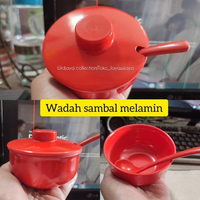 Gambar Tempat Sambal Melamin / tempat sambel/wadah sambel dari @EvaTrisia undefined Tokopedia