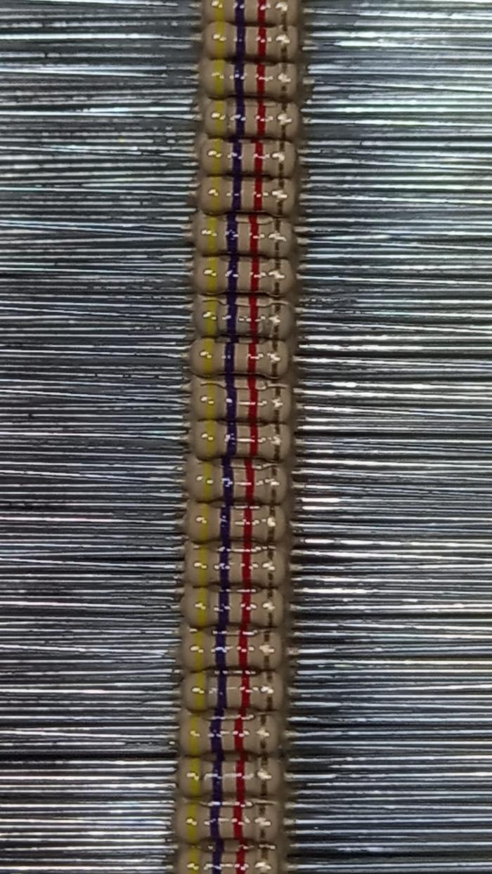 Gambar 50 pcs Resistor 10K,4k7 ohm 1/4 5% Taiwan - 4k7 dari Sarah Elektronik undefined Tokopedia