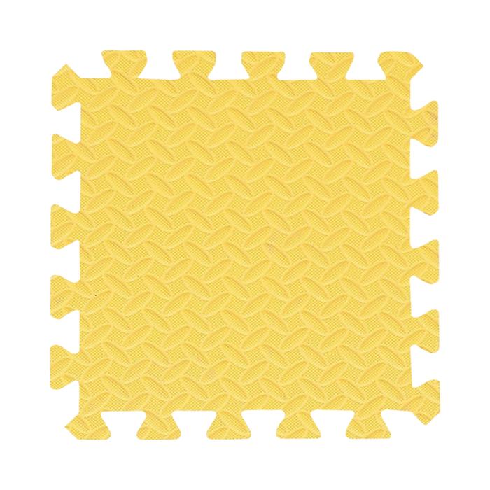 Gambar HAPPY BABY Matras Puzzle Anak PREMIUM 30x30cm Alas Lantai Bayi Playmat - Kuning dari cath &amp; shop undefined Tokopedia