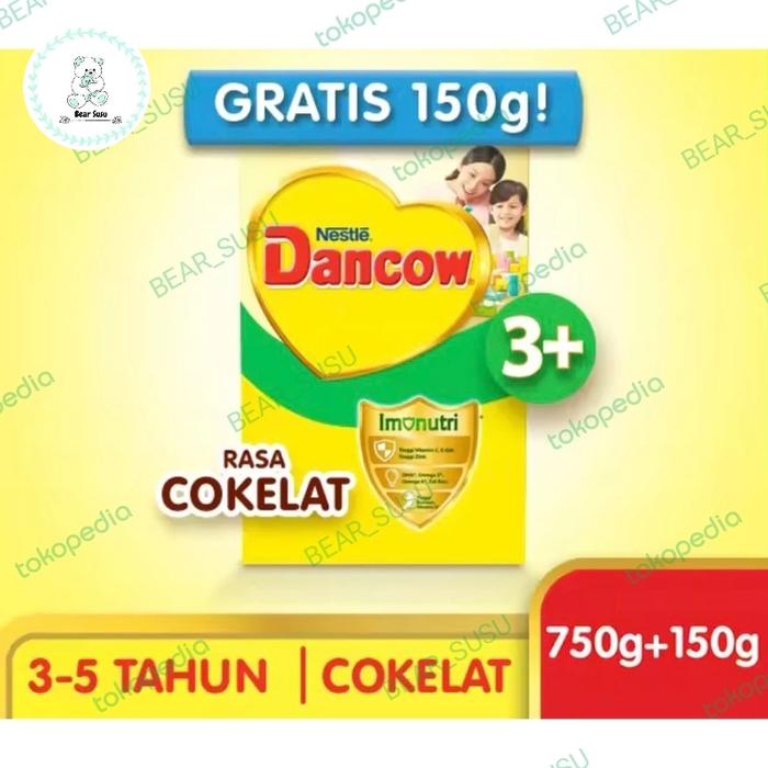 Gambar Dancow 3+ Coklat 900gr dari BEAR SUSU undefined Tokopedia