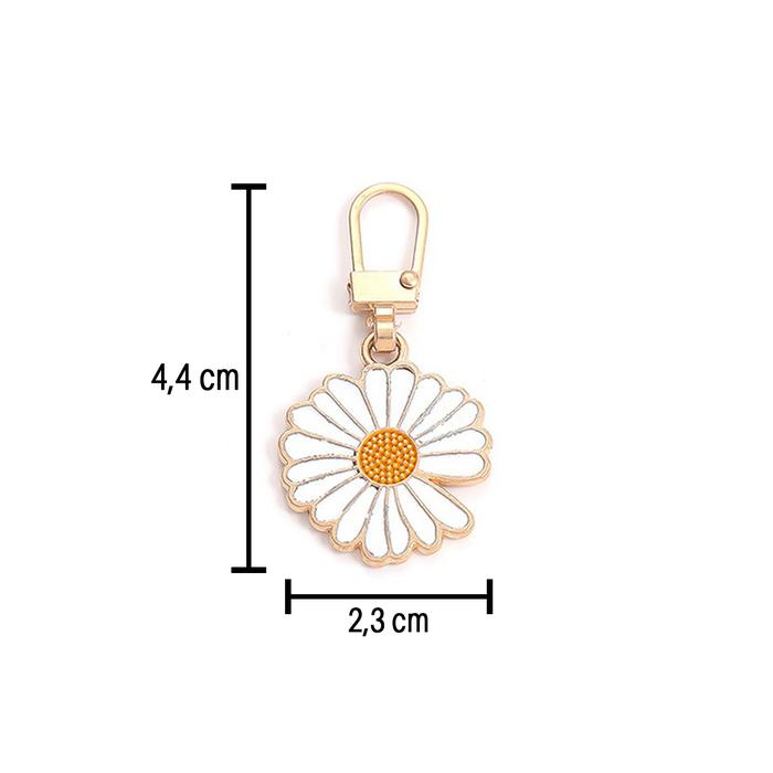 Gambar resleting serbaguna jaket ransel sweater kepala resleting tas panjang - Lock daisy gold dari numbertwo ID undefined Tokopedia