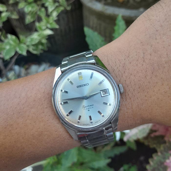 SEIKO セイコー スポーツマン 6602-9982 17石 手巻き ルバー文字盤