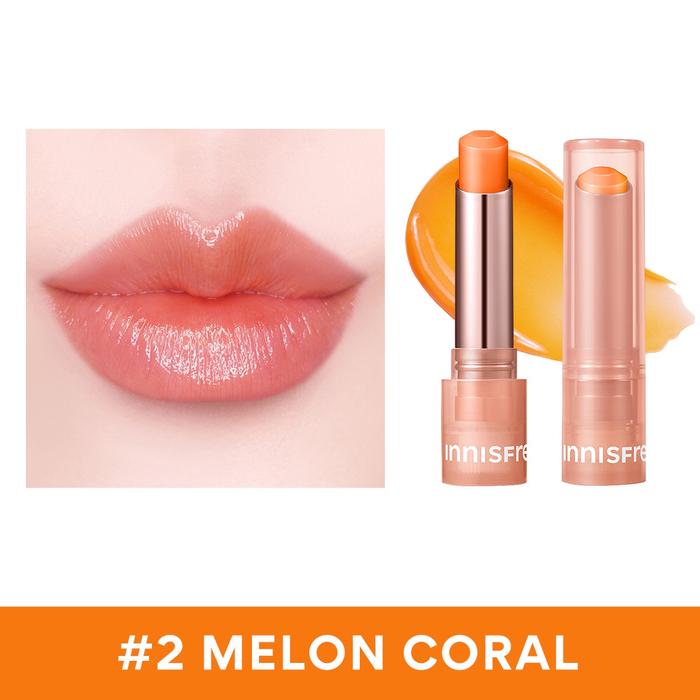 Gambar [innisfree] Dewy Tint Lip Balm 3,2gr / Lipstick Pelembab Bibir - #2 Melon Coral dari VP Outlet undefined Tokopedia
