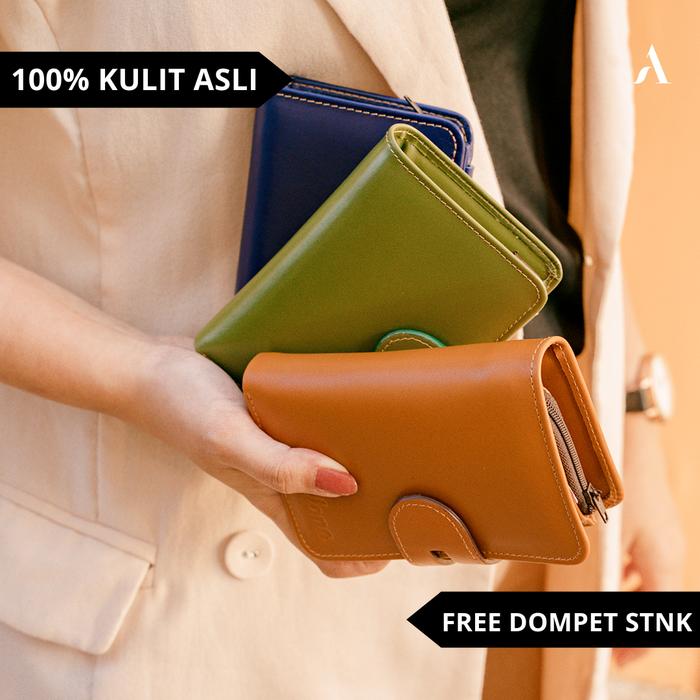 Gambar Dompet Mini Kulit Asli Leather Wallet Wanita Cewek Premium Branded Ori - Random dari Elegant Leather Goods undefined Tokopedia