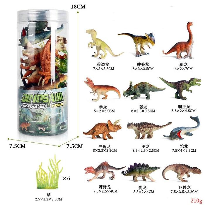 Gambar Mainan Edukasi Anak Animal Set Box / Dino Set Box / Mainan Binatang - Dino Tube dari Olive Tree Indonesia undefined Tokopedia