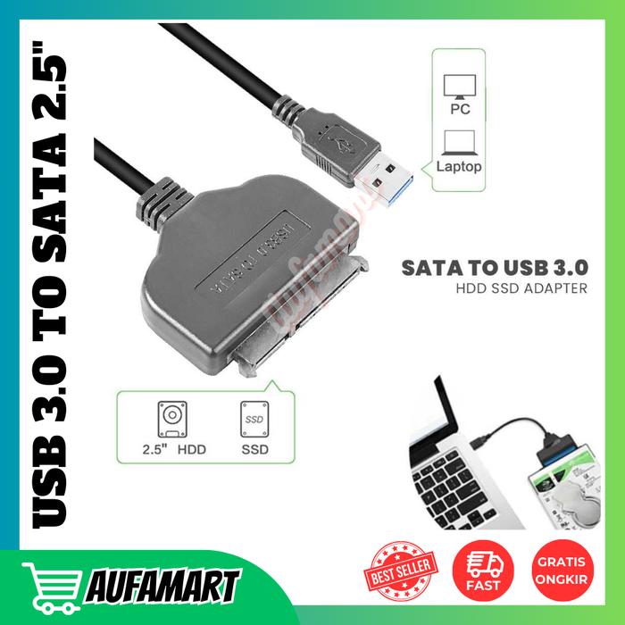 Jual Kabel Converter USB To SATA HDD SSD Inch Kota
