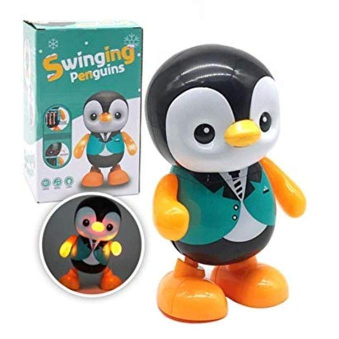 Gambar Mainan Anak Robot Pinguin Dancing Music Lighting - Mainan Dance Robot dari Excllent Kids undefined Tokopedia