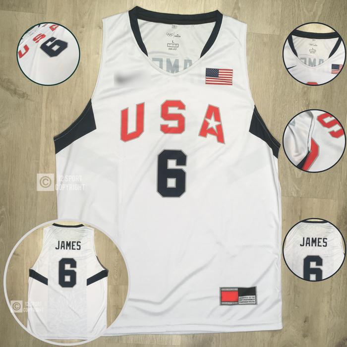 Jual 12SPORT Jersey Basket FIBA World Cup Olympic Amerika FIBA
