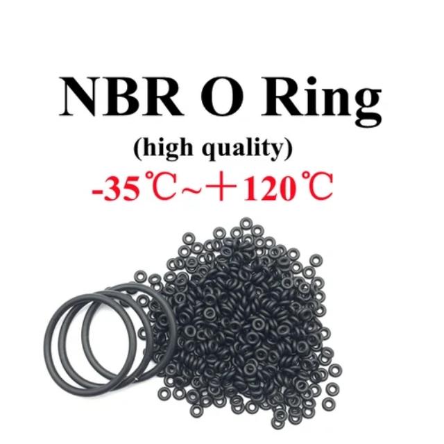 Anelli Di Tenuta NBR 70 Guarnizioni A O-Ring In NBR 70 Shore - Set Di Anelli Di Tenuta Diametro 3-30mm, Spessore 3mm Guarnizioni Industriali - Foto 11