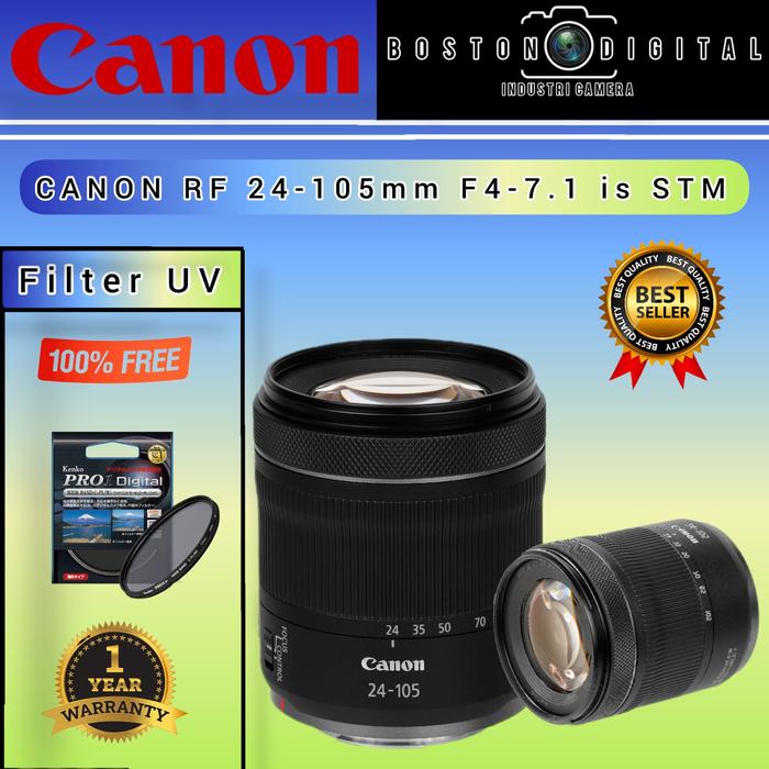 Jual LENSA CANON RF 24-105MM IS STM CANON RF 24-105MM F4