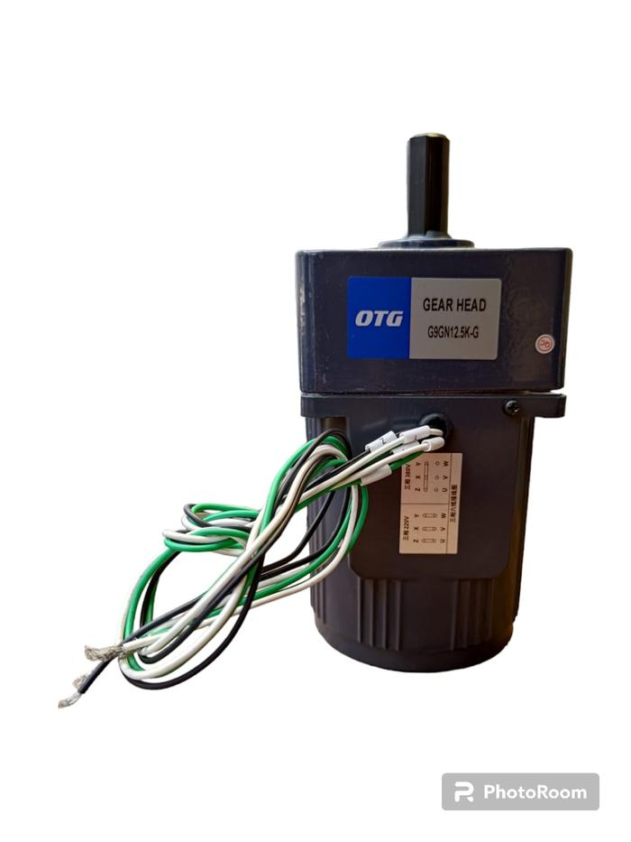 Gambar OTG M Series Induction Motor 40W 1300rpm 3phase asynchronous motor - Ratio 12.5 dari Erateknika undefined Tokopedia