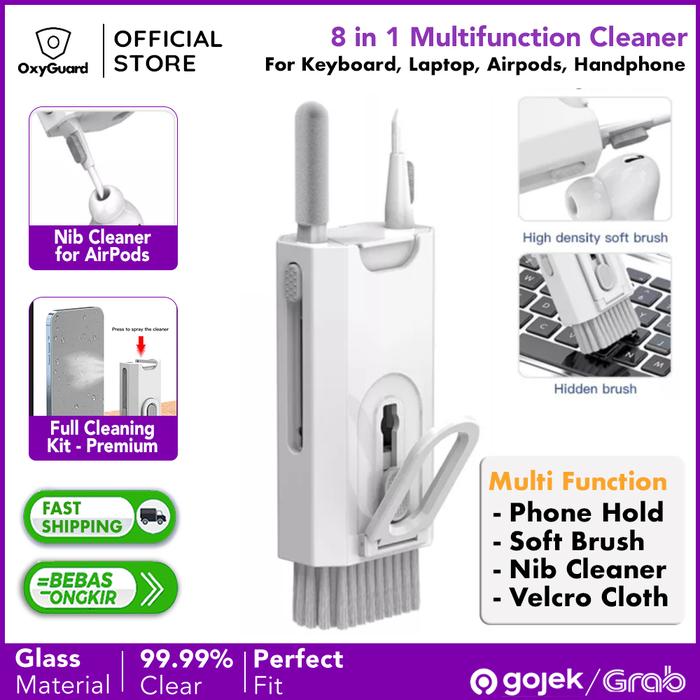 Gambar Multifunction Pembersih Cleaning Kit Laptop Airpods Keyboard Oxyguard - 8 in 1 dari GadgetLifestyle Shop undefined Tokopedia