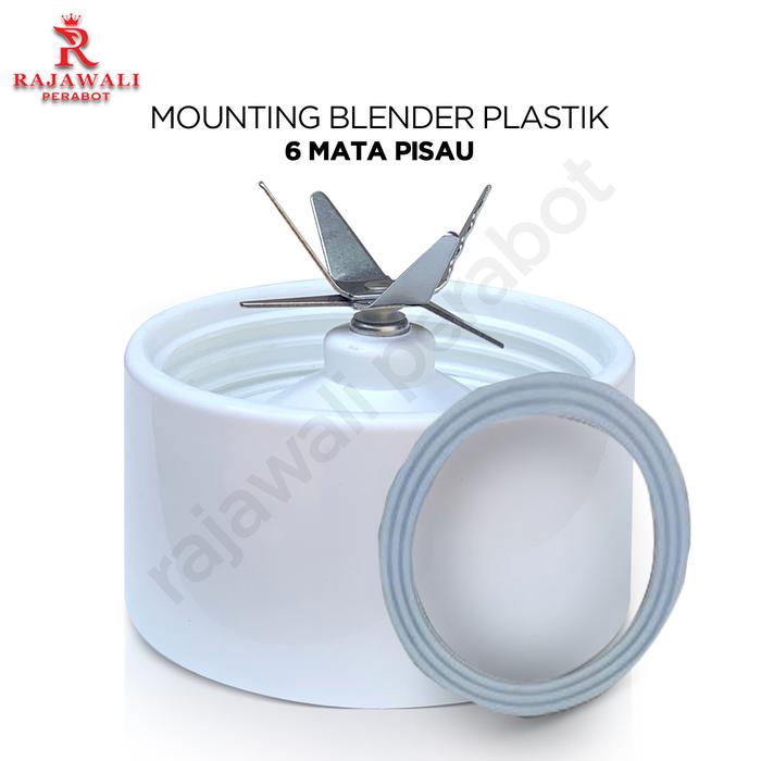Gambar Pisau Blender 6 Pisau Mounting Mangkok Blender Miyako - Mounting+Karet dari Rajawali Perabot undefined 5 Tokopedia