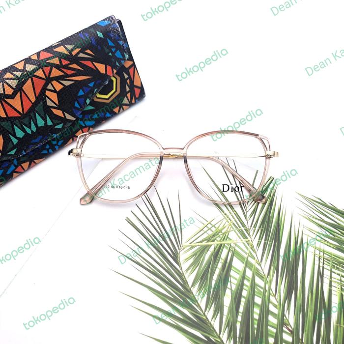 Gambar Kacamata frame wanita terbaru terbest seller ONLY FRAME dari Dean Kacamata undefined Tokopedia