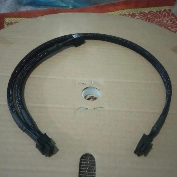 Gambar kabel modular 8 pin to 6+2x2 pcie psu aerocool - sleeve dari arsyila- undefined Tokopedia