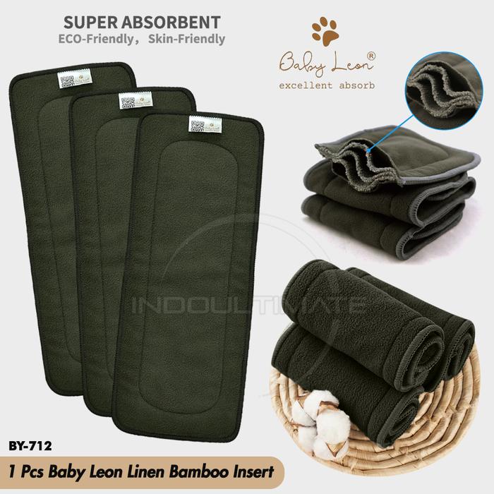 Gambar Popok Bayi Motif + FREE INSERT BY-830 BY-831 Cloth Diaper Clodi Kain - INSERT BAMBOO dari baby kiddo undefined Tokopedia