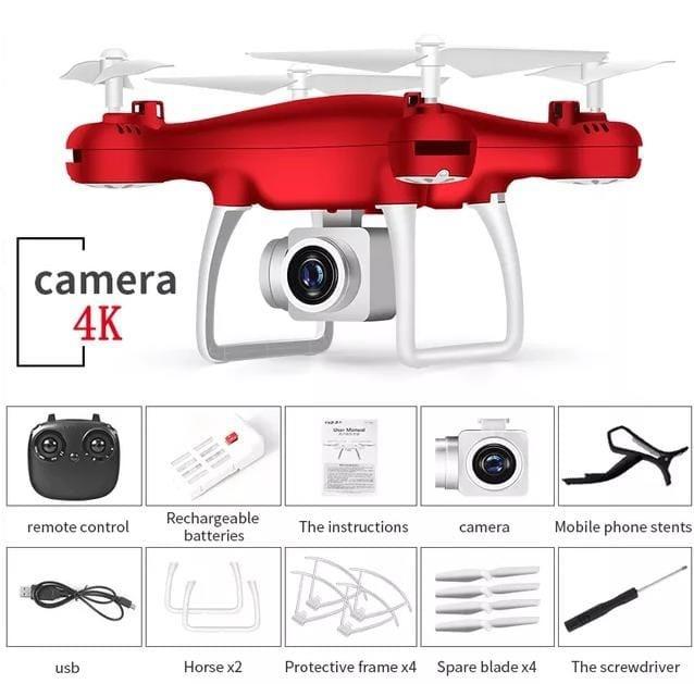 Gambar Drone Camera Murah Mini Terbaik CF921H 2.4G vs X52HD - 8SL Red 4K  dari Jakarta Hobby undefined Tokopedia