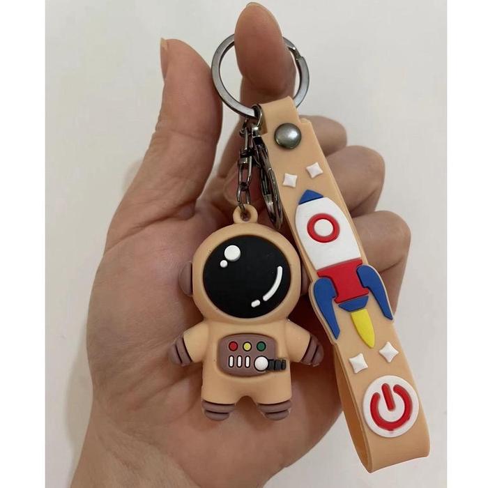 Gambar SUPERMALL Key Chain - Gantungan Kunci Mobil / Gantungan Kunci Lucu - Astro - Coklat dari Supermall Nusantara undefined Tokopedia
