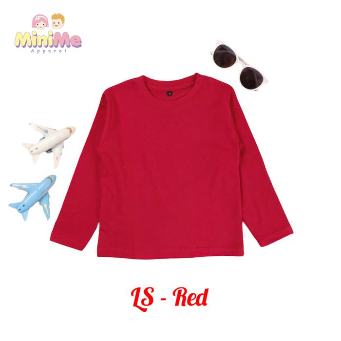 Gambar Minime Apparel Kaos Polos Longsleeve Anak Unisex 1-12 tahun (A) - Hitam, 5-6 tahun dari Minime.Apparel undefined 5 Tokopedia