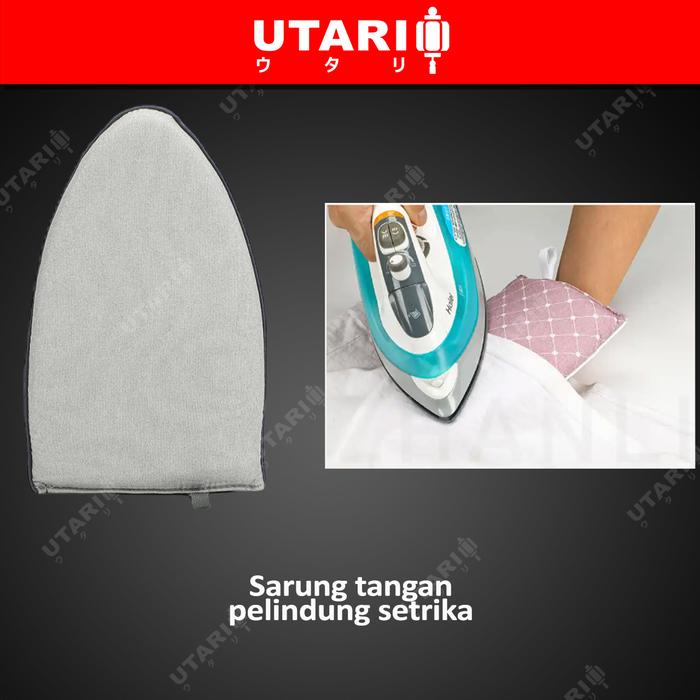 Gambar Utari - Setrika Uap Lipat Portable 2 in 1 kapasitas 160ml Bergaransi - Sarung Tangan dari Utari Online Shop undefined Tokopedia