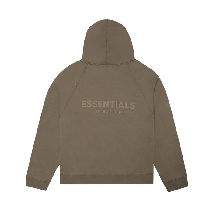 Knit Hoodie Fog Moss Hoodie Jual FOG Essentials Back Rubber Text