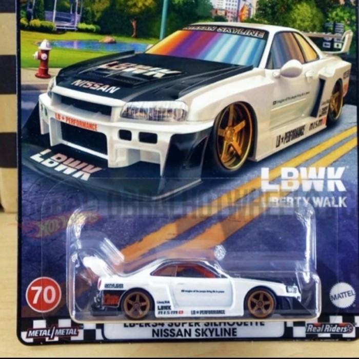 Jual Sale Hot Wheels LBWK Nissan Skyline GTR R34 Silhouette Liberty ...