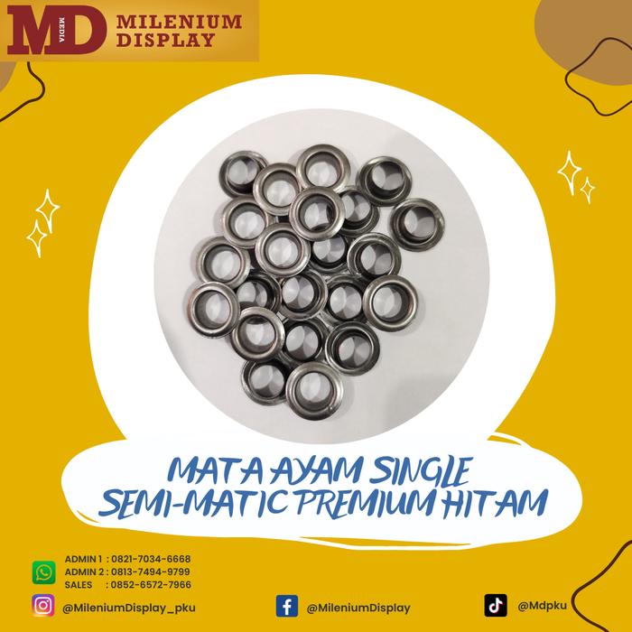 Milenium Display Jual MATA AYAM SINGLE SEMI-MATIC PREMIUM HITAM - Kota Pekanbaru ...