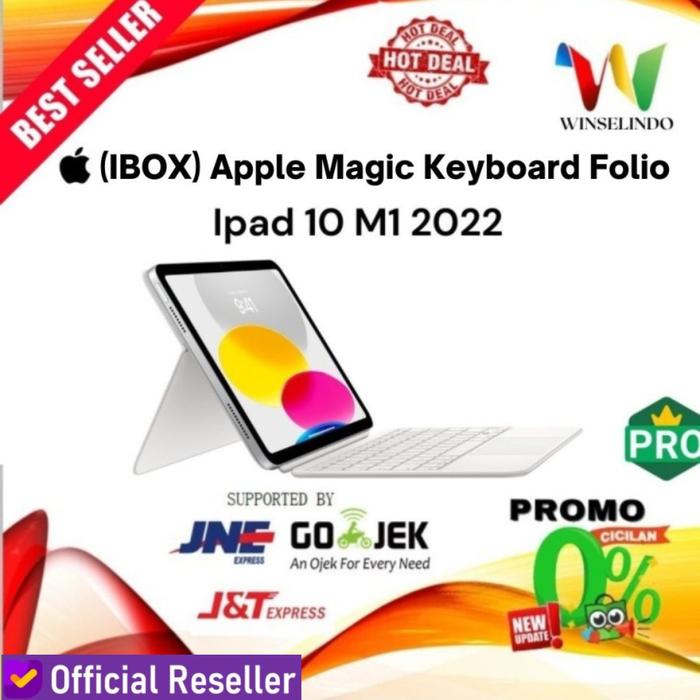 Jual (IBOX) Apple Magic Keyboard Folio for iPad 10 10.9 Inch Gen 2022 ...