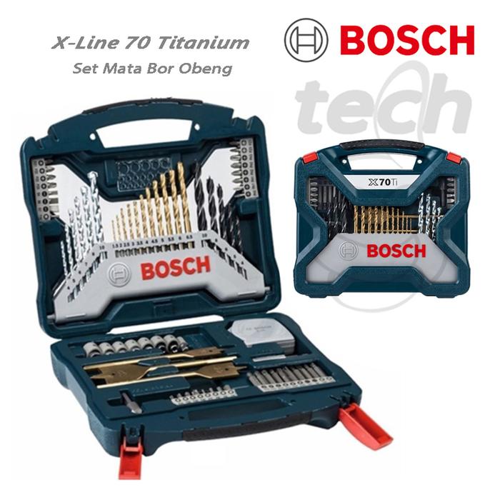 Promo Set Mata Bor Obeng Set Bosch X-Line 70 Titanium - Jakarta Barat ...