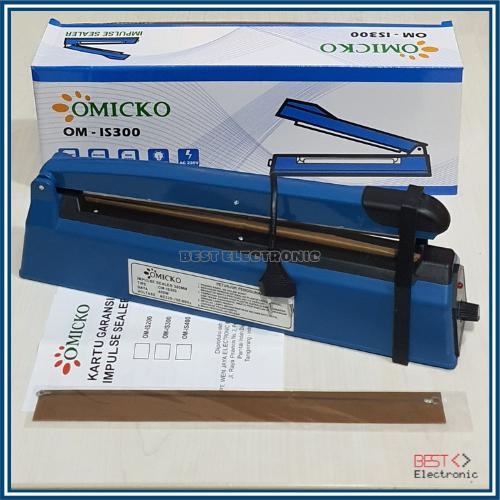 Gambar Pres Plastik Impulse Sealer 300 mm Omicko OM-IS300 OM IS300 Mesin Pres - TANPA BUBBLE, HINOMARU HPP300 dari best electronic 7 undefined Tokopedia