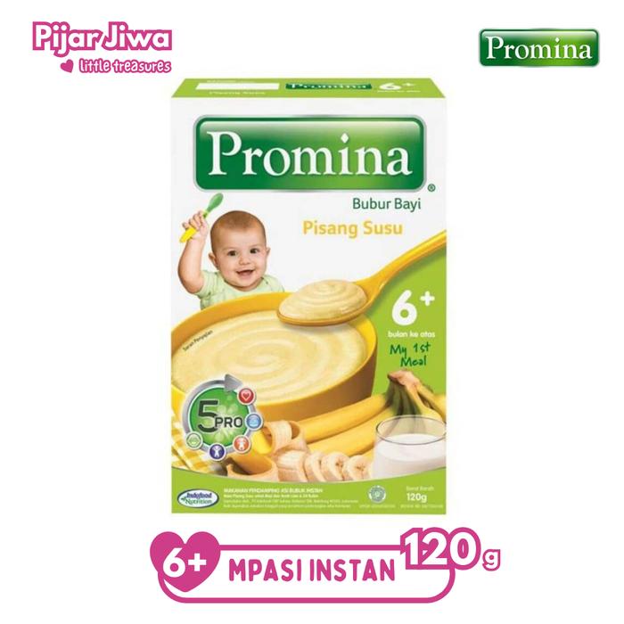 Gambar Promina Bubur Bayi 6+ All Variant | Mpasi Instan Promina - Banana Milk dari Pijar Jiwa Little Treasures undefined Tokopedia