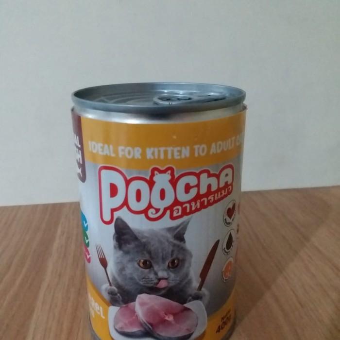 Gambar Pocha Kaleng Makanan Kucing 400gram - Mackarel dari Marvie Cosmo Shop undefined Tokopedia
